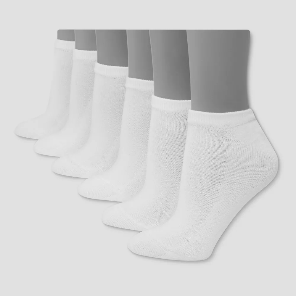 

Носки женские Hanes Premium, 6 пар, мягкие, непромокаемые
