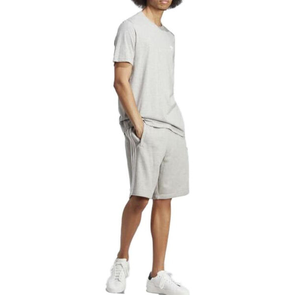 Футболка adidas originals Trefoil Essentials T-shirt 'Grey', серый — фото 2