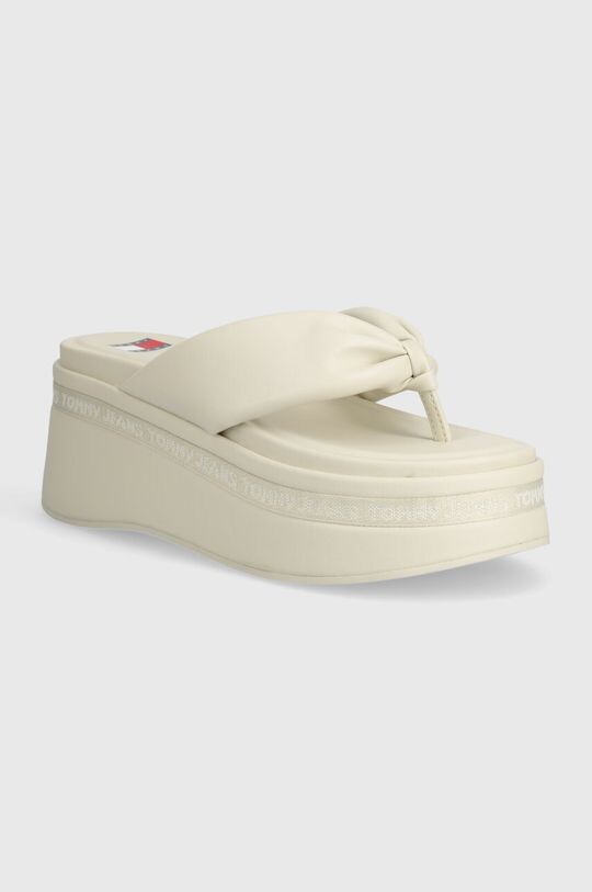 

Шлепки Tommy Jeans, бежевый