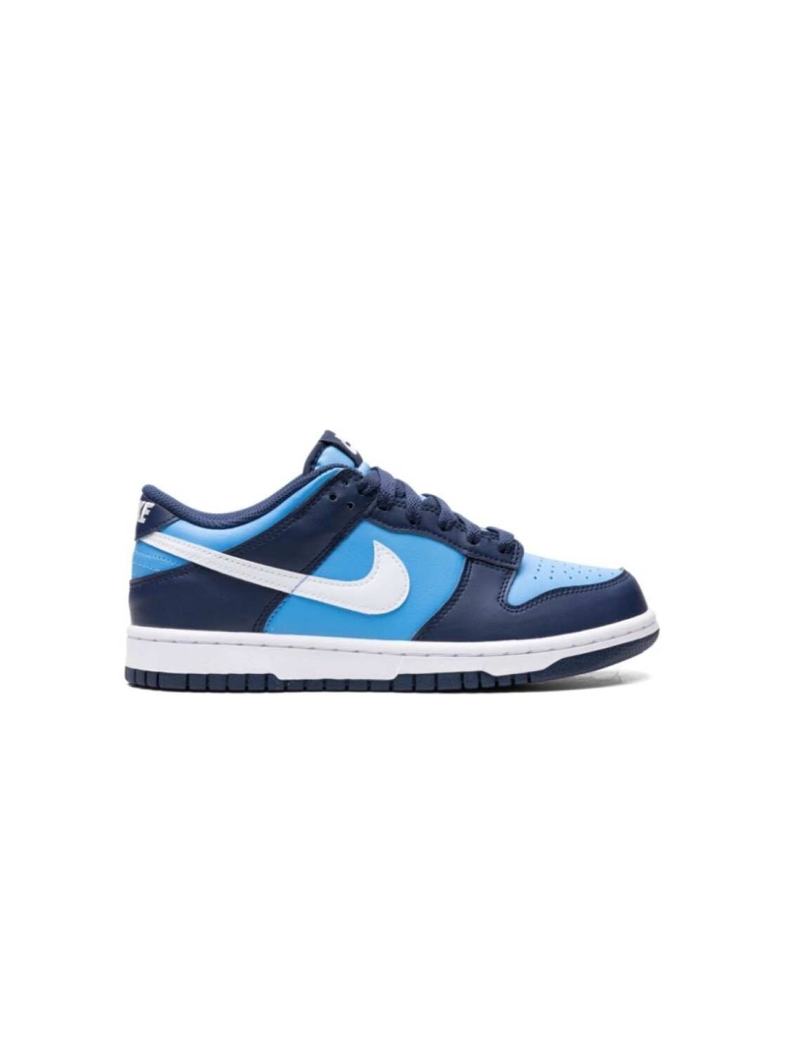 Nike Kids кроссовки Dunk Low "University Blue/White", синий — фото 2