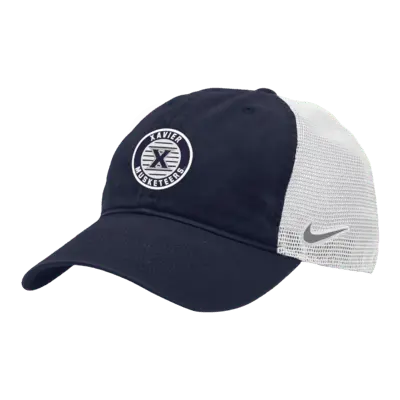 

Бейсболка Nike Xavier Heritage86 College Trucker Hat, темно-синий