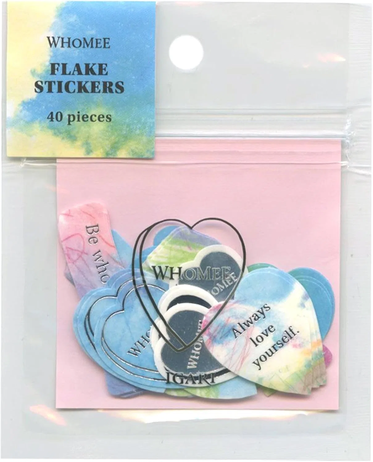 Патчи для глаз WHOMEE Flake Seal Misty Blue Lulu