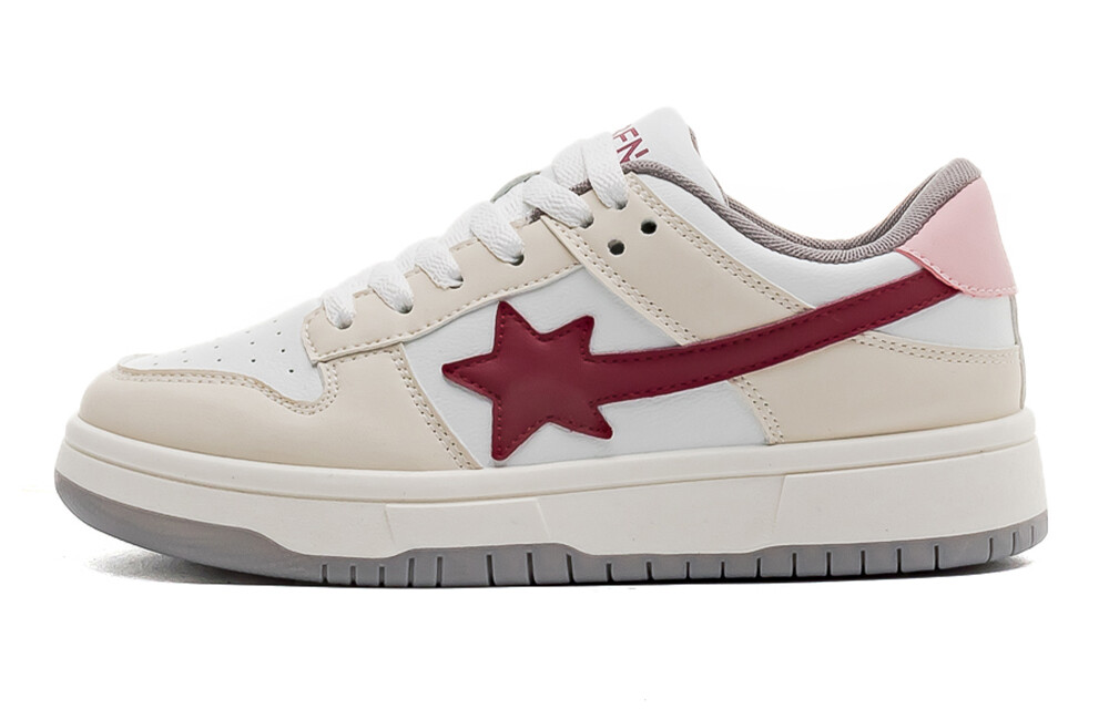 

Кроссовки RENBEN Skateboarding Shoes Women's Low-top, черный