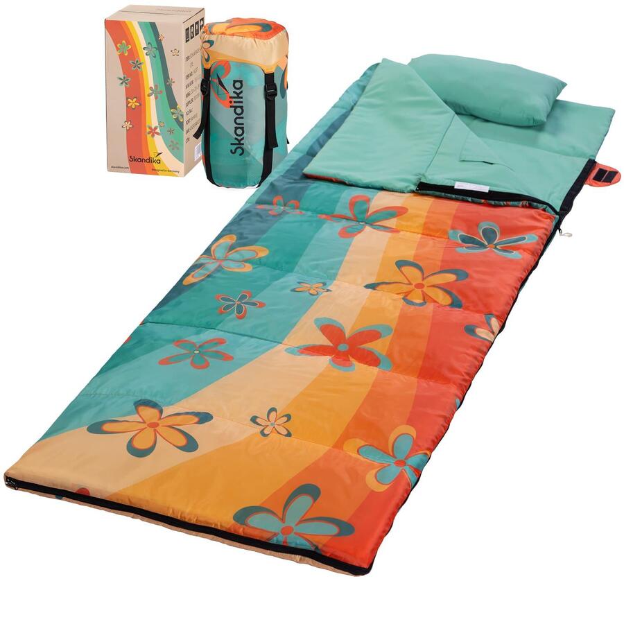 

SKANDIKA Спальный мешок-одеяло Sovro Lite 220 — легкий спальный мешок для взрослых на открытом воздухе