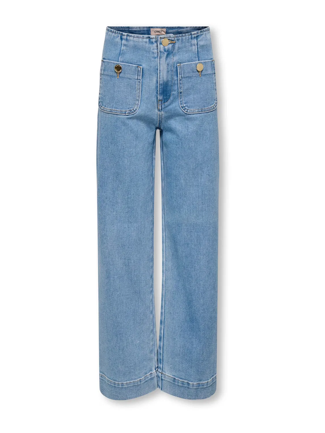 Джинсы с широкими штанинами Only Girls, Light Blue
