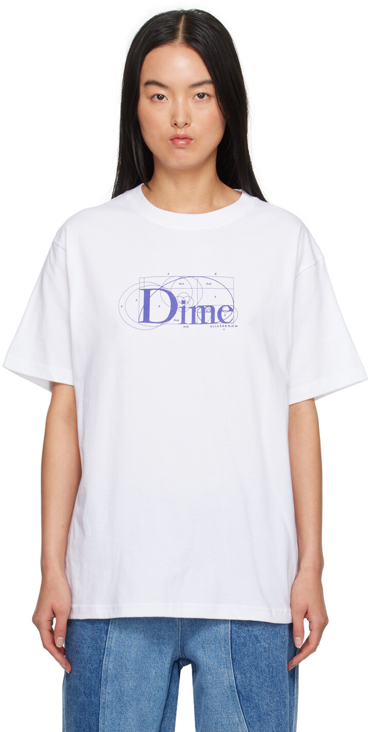 

Белая футболка Dime Ratio, Белый, Белая футболка Dime Ratio