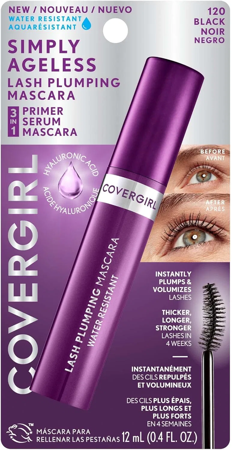 Тушь для ресниц Covergirl Simple Ageless Lash Plush, 0.4 унции, черный — фото 3