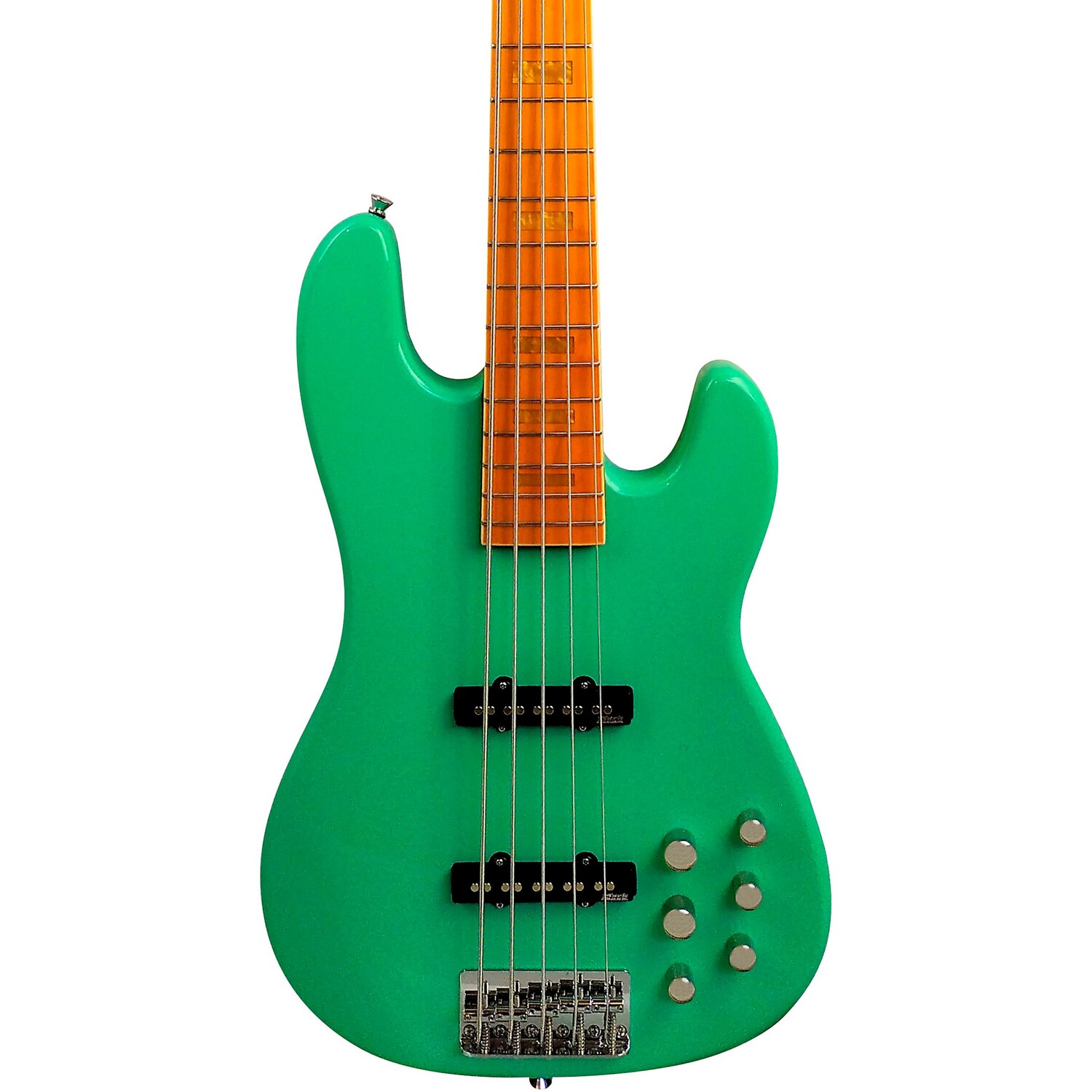 

Markbass GV5 Gloxy Val MP 5-струнная электрическая бас-гитара Surf Green