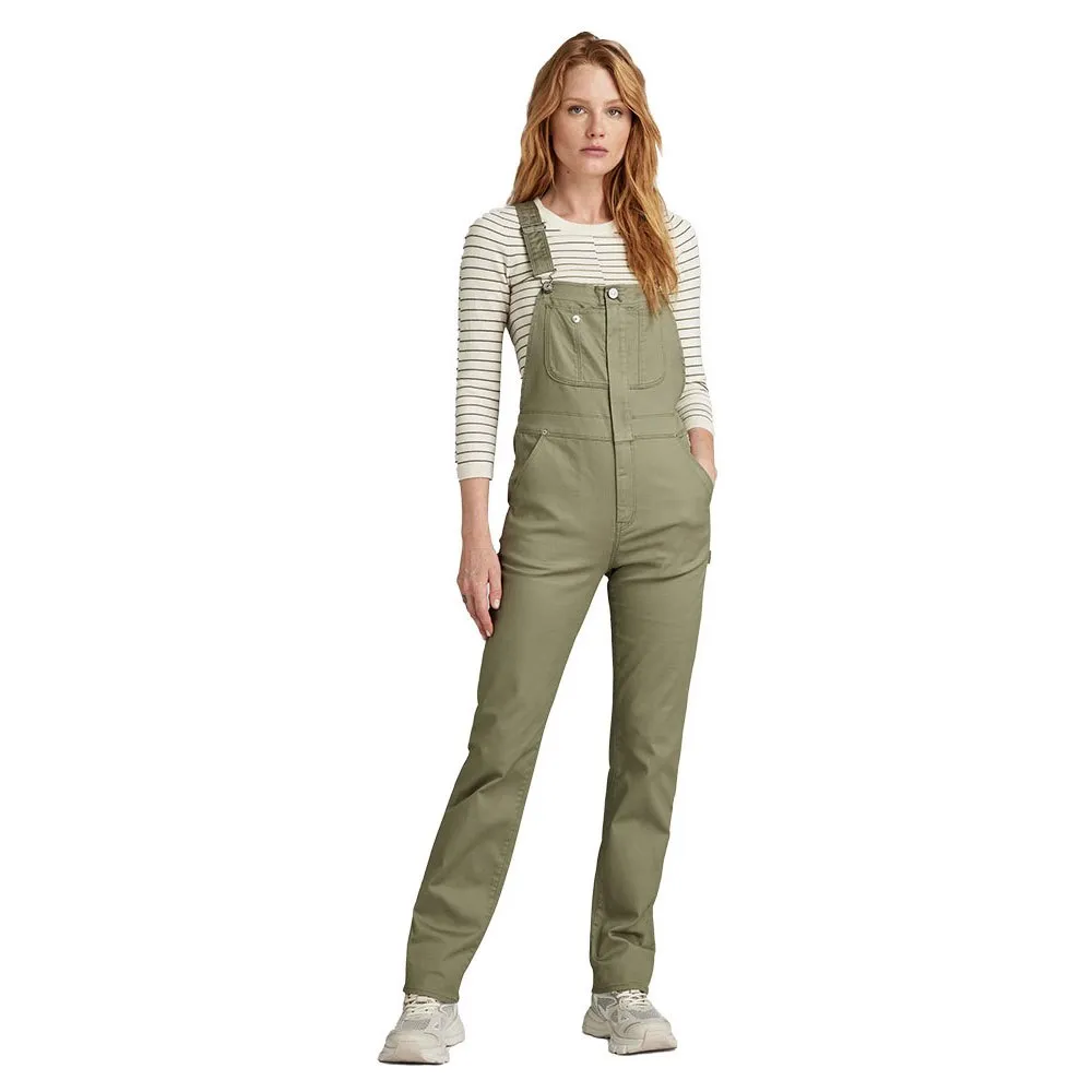 

Комбинезон G-Star Slim Dungaree, зеленый