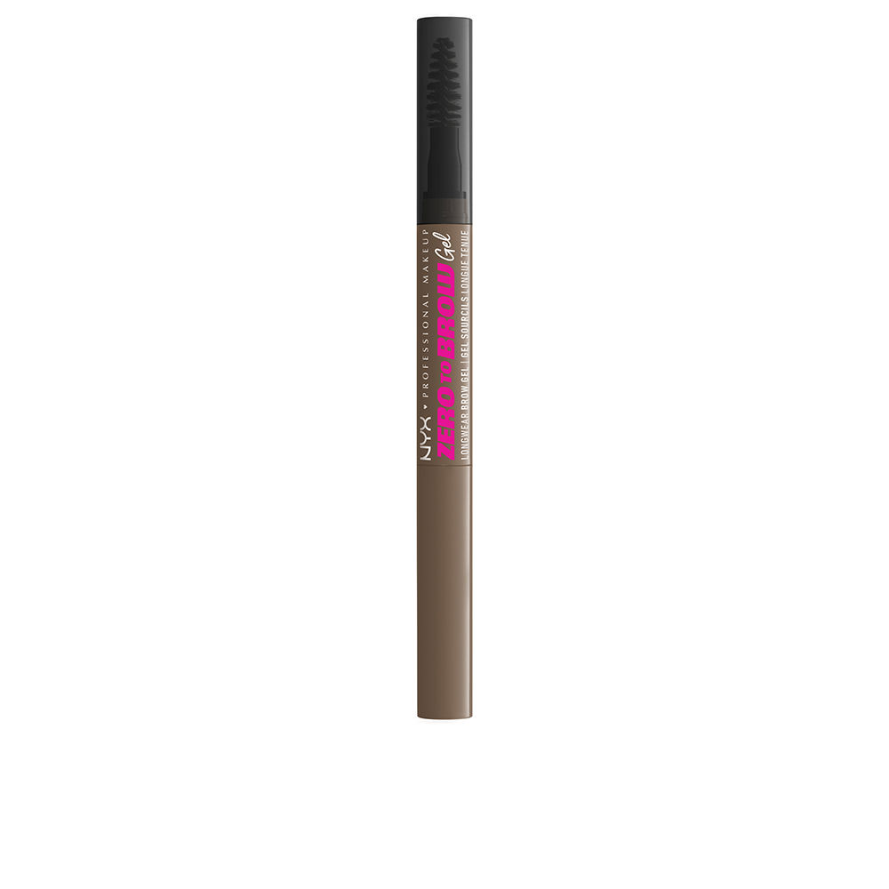 

Краски для бровей Zero to brow gel Nyx professional make up, 2 мл, 02-ash brown