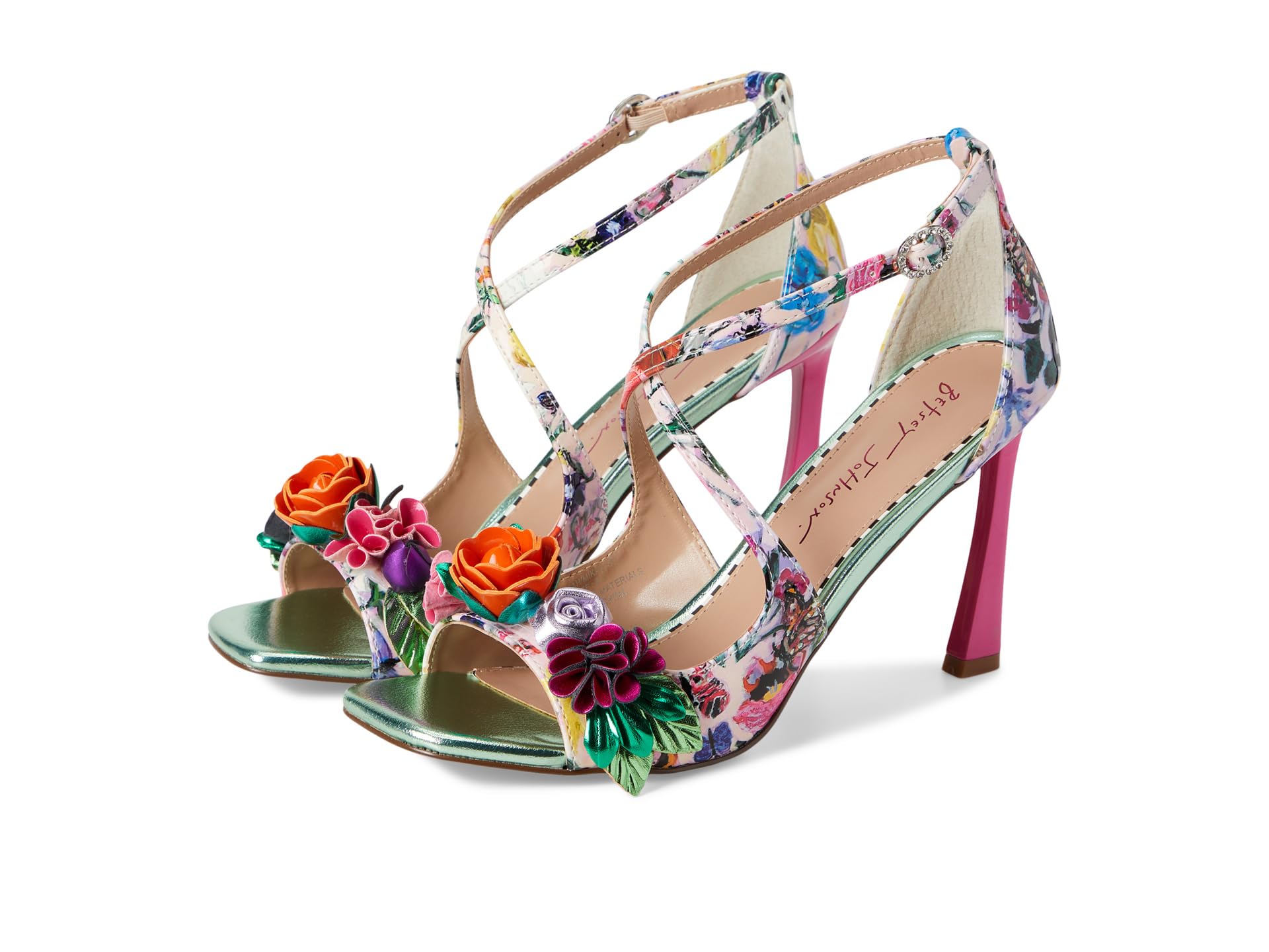 Сандалии Blue by Betsey Johnson Mikah, цвет Pale Pink/Multi