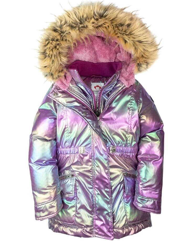 

Пальто Appaman Kids Middie Puffer Coat, цвет Code Pink