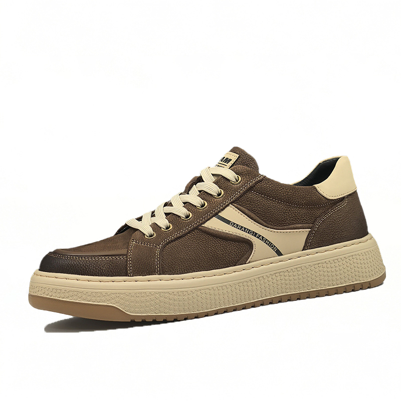 

Низкие кроссовки для скейтбординга, влагоотводящие, поддерживающие, износостойкие, нескользящие, мужские SENJIALUO, Dark Brown