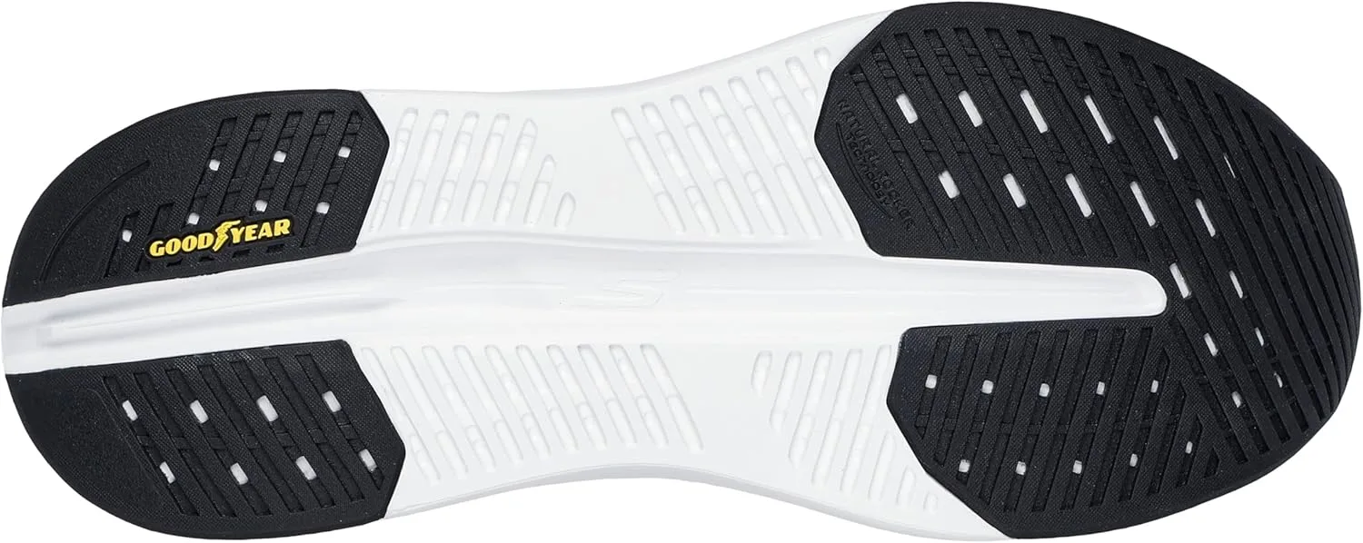 Кроссовки Skechers Men's Max Cushioning Glide Step Advert Hands Free Slip In Trainers, белый/черный — фото 2