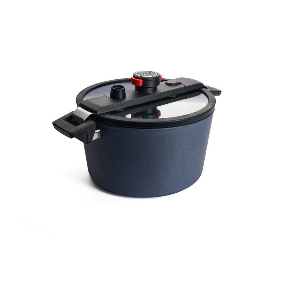

Woll Active Lite индукционная чугунная кастрюля, Ø 24 см, высота 13,5 см, 5,0 л, с крышкой и насадкой для приготовления на пару в коробке
