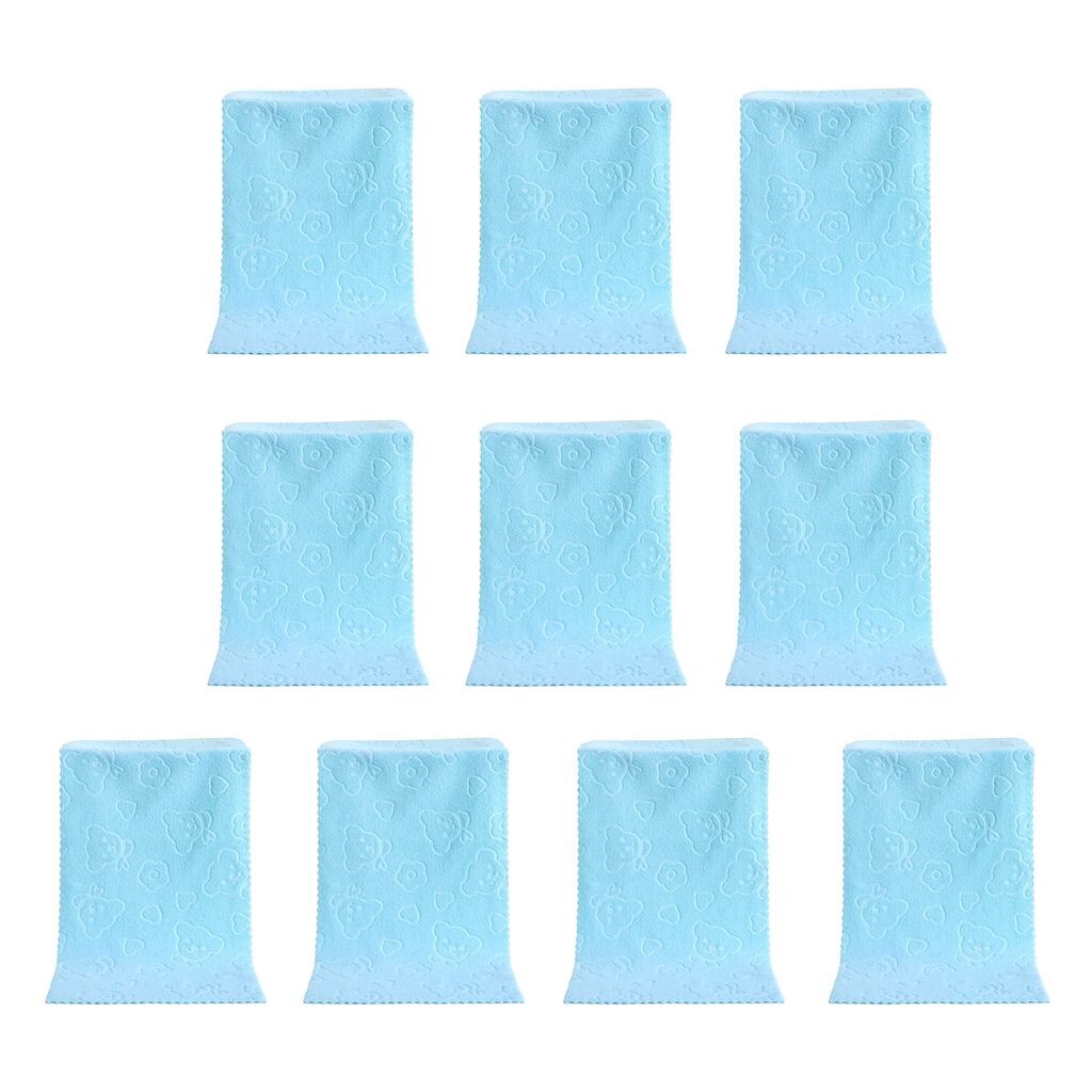 

10 шт. банное полотенце с высокой впитывающей способностью, мягкая микрофибра, прочные тисненые полотенца с тонкой строчкой для дома, фиолетового цвета Stuttg, темно-синий