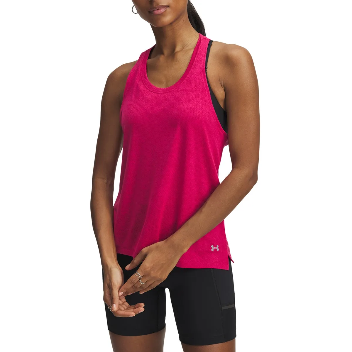 

Under Armour Women's UA запускает камуфляжную майку, розовый