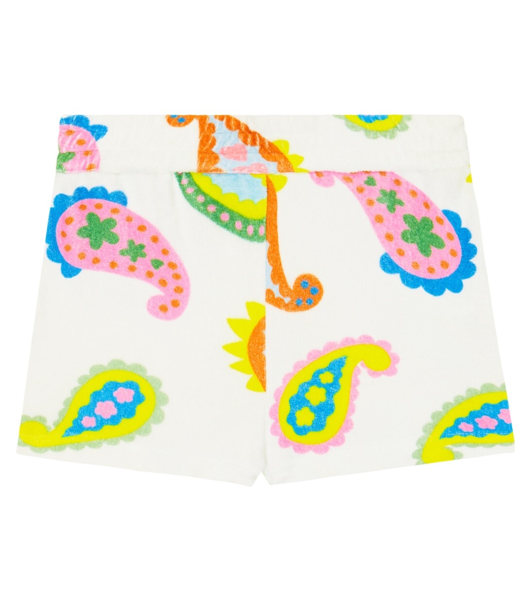 

Джинсовые шорты с принтом Stella McCartney Kids, белый