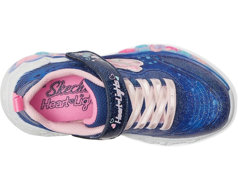 Кроссовки SKECHERS KIDS Eternal Heart Lights 302696L, цвет Navy/Multi — фото 2