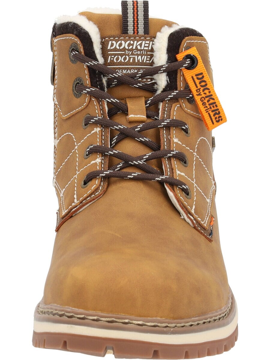 Ботинки на шнуровке Dockers by Gerli Lace-Up Boots 53TA103, карамельный — фото 4