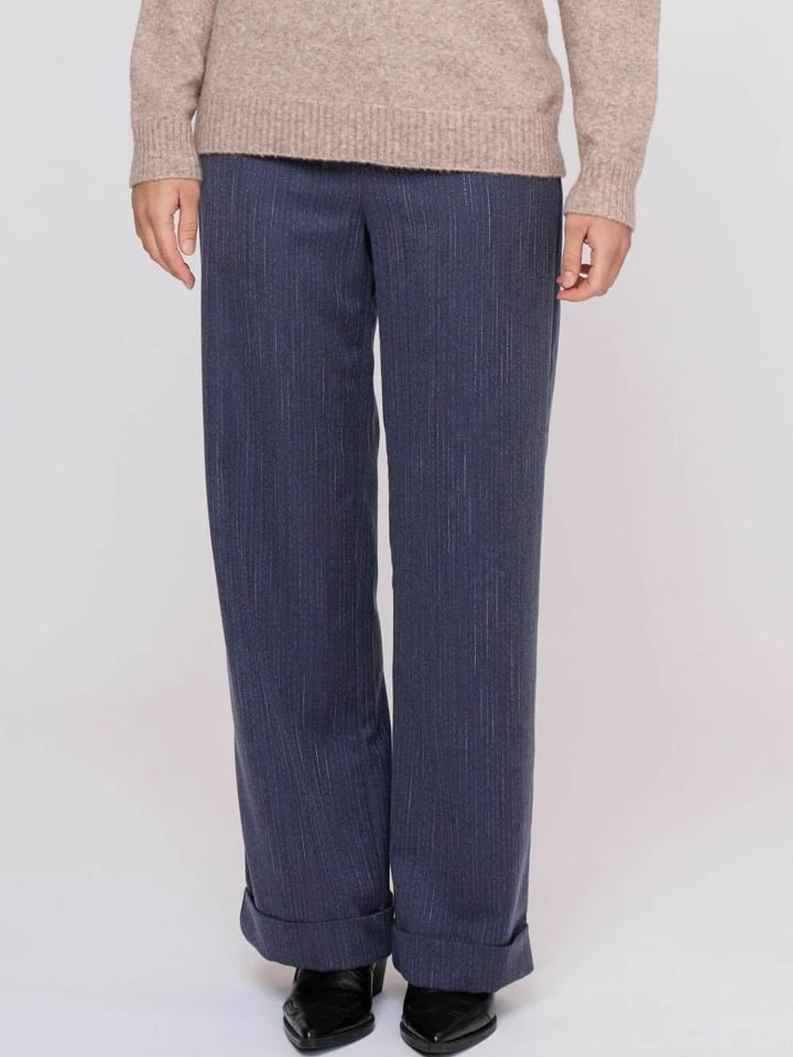 

Noa Noa Брюки PaulineNN в сине-белом цвете Art