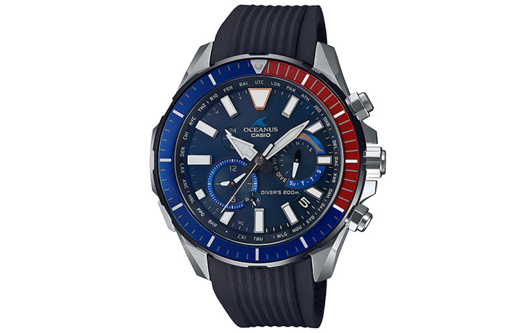 

CASIO Часы Men OCEANUS Blue Watch OCW-P2000C-2A, Blue Dial