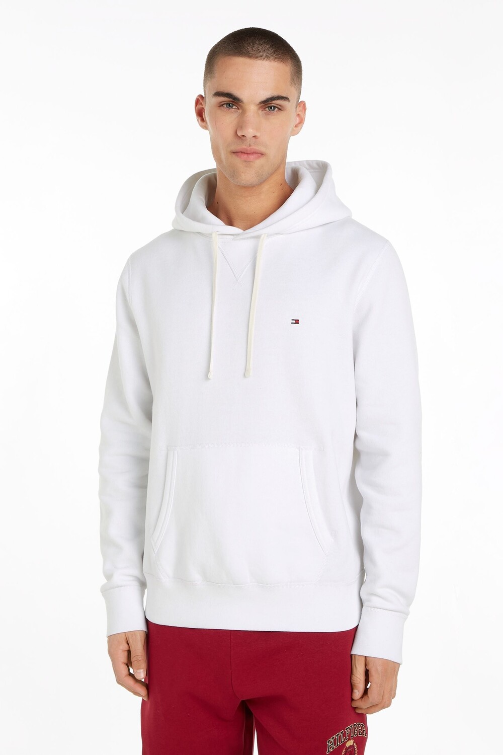 

Основной флис толстовка с капюшоном Tommy Hilfiger, белый