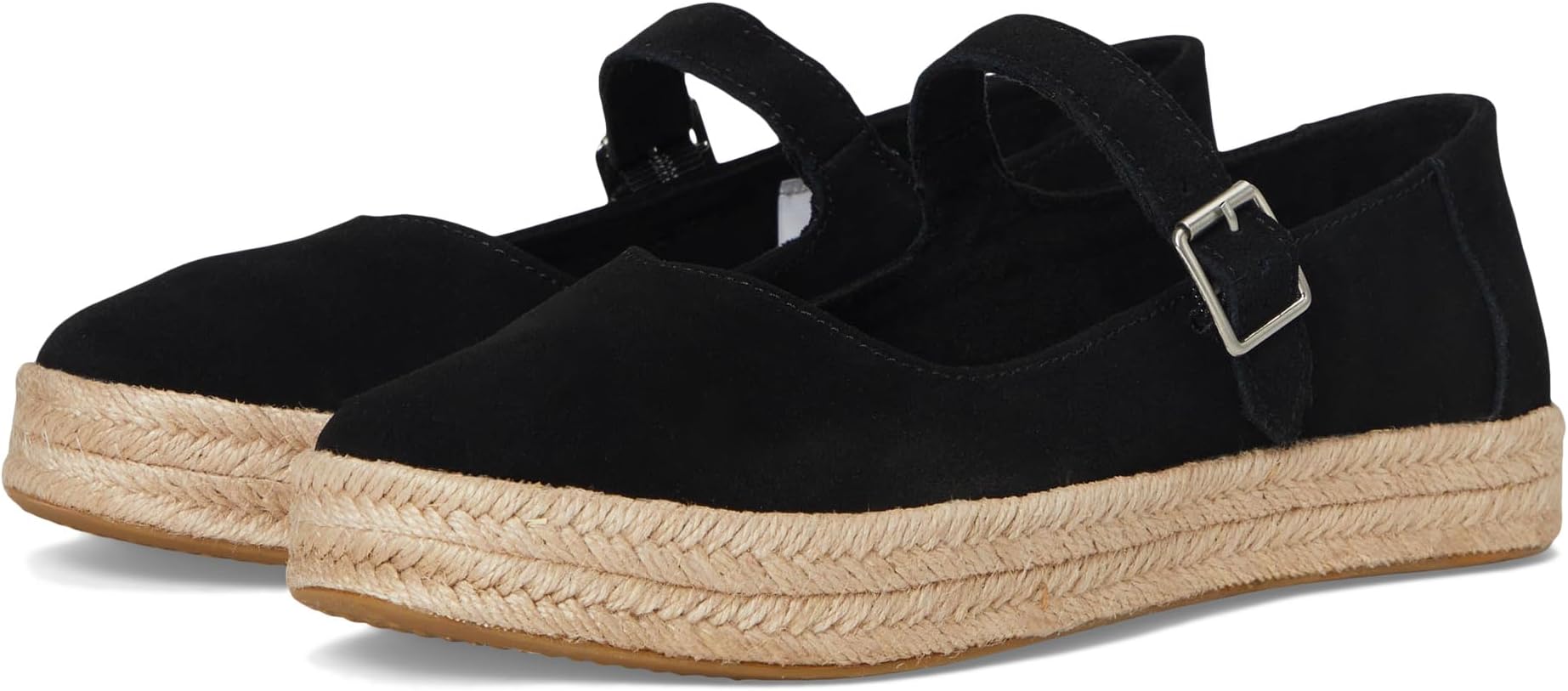 Балетки TOMS Carolina Mary Jane, черный