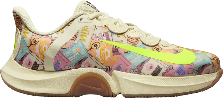 Кроссовки Naomi Osaka x Wmns NikeCourt Air Zoom GP Turbo 'Snack Pack', кремовый