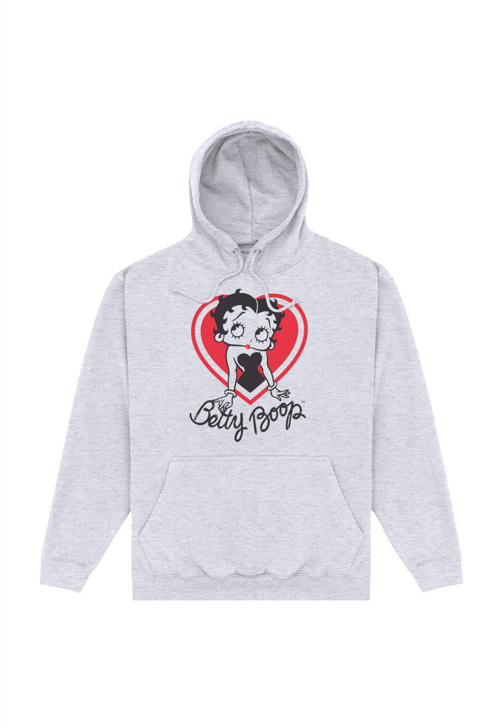 

Толстовка BETTY BOOP HEART Henry Tiger, светло-серый