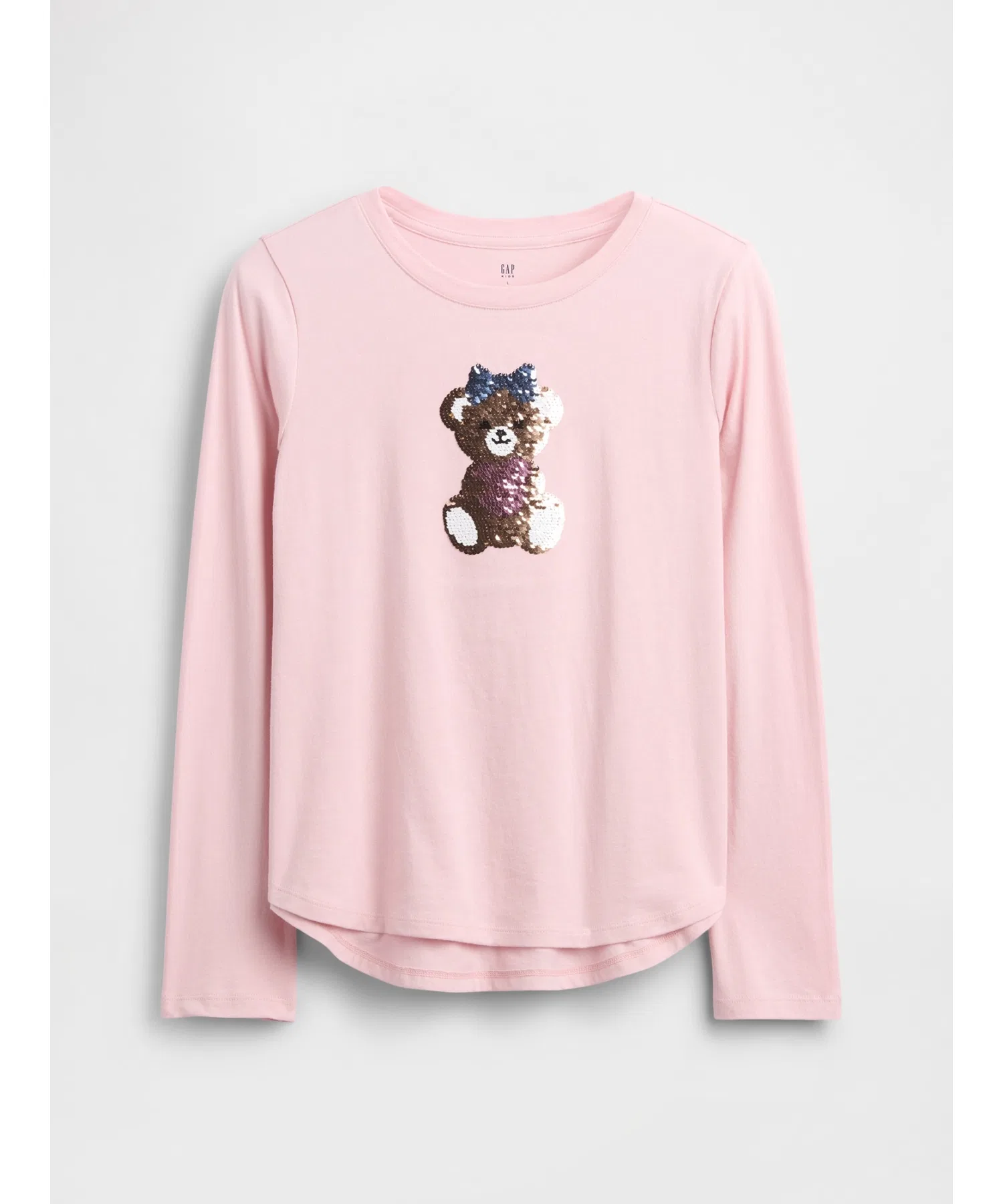 Детская футболка GAP с коротким рукавом и пайетками