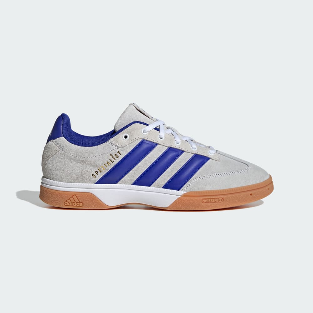 

Кроссовки Adidas Spezialist Indoor Shoes, цвет Cloud White/Lucid Blue/Grey Two