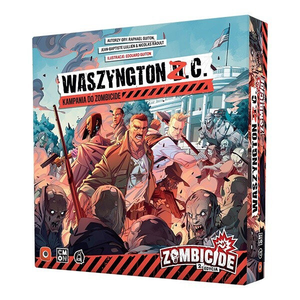 

Дополнение к настольной игре Zombicide 2 Washington Z.C от Portal Games.