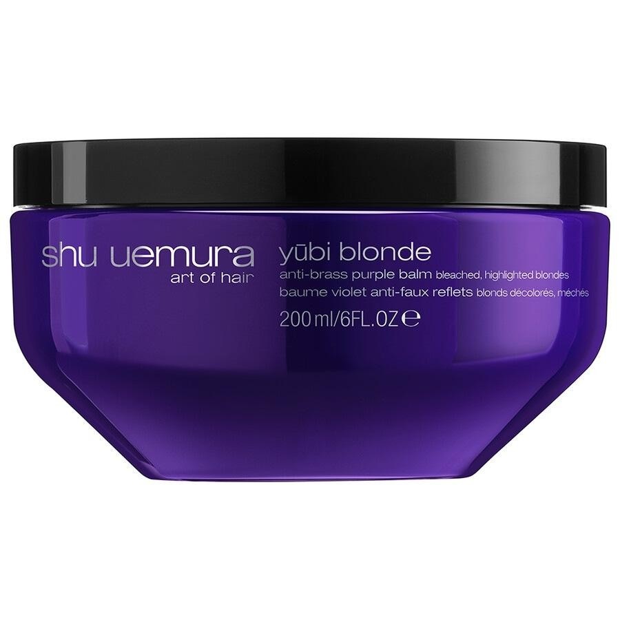 

Маска для волос yūbi blonde anti-brass purple balm Shu Uemura, объем 200 мл