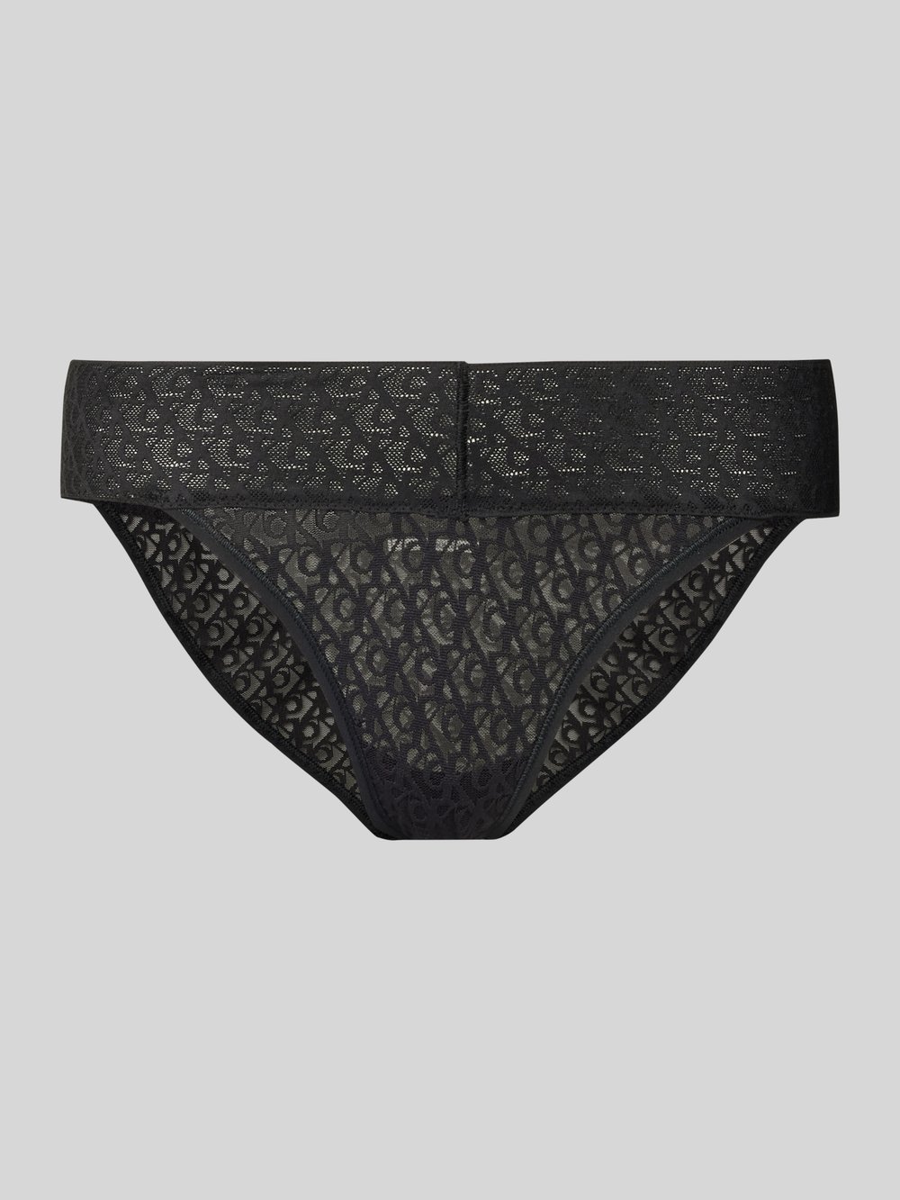 

Трусики с кружевной отделкой Calvin Klein Underwear, черный