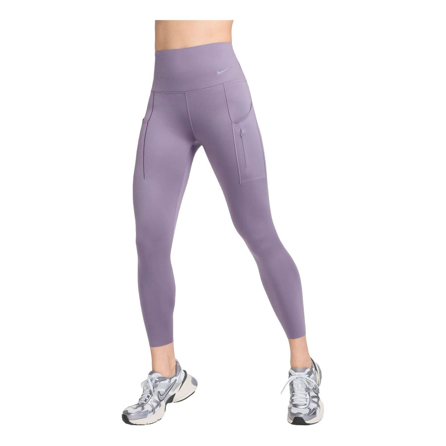 

Леггинсы (WMNS) Nike Go Firm-Support High-Waisted 7/8 Leggings with Pockets Asia Sizing 'Purple', фиолетовый