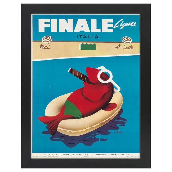 

Рамка для фотографий LegendArte Poster Finale Ligure, черный