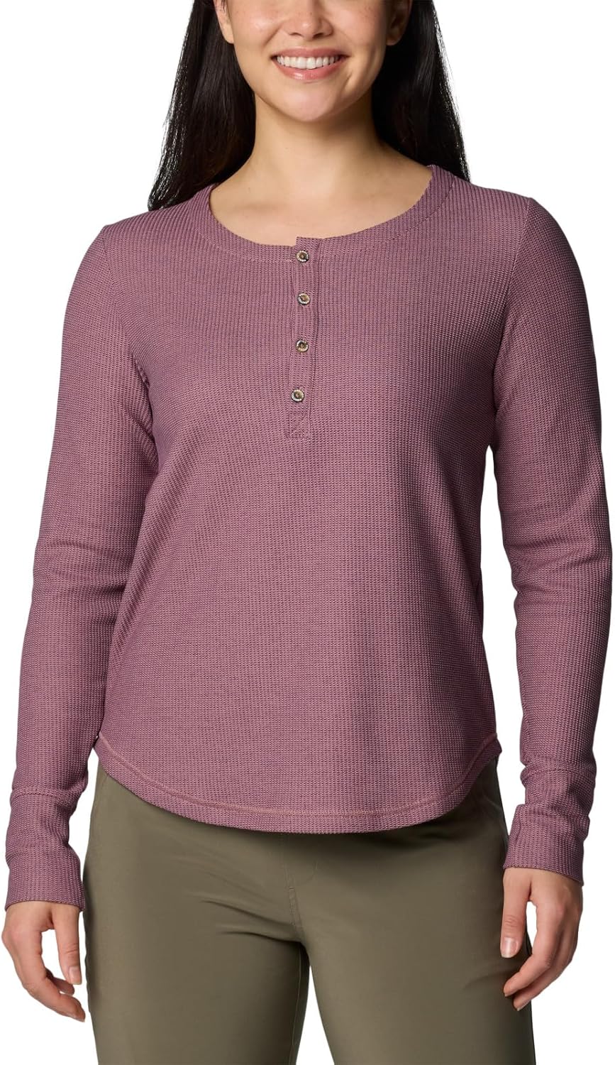 

Женская футболка Columbia Blue Point Falls с длинным рукавом, Moonvista