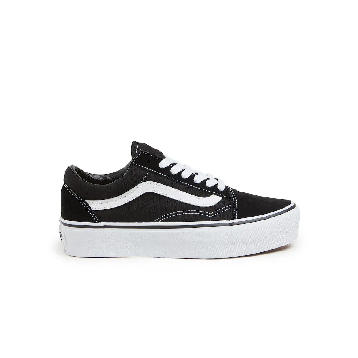 Унисекс повседневные кроссовки Old Skool Platform Vans, чёрный