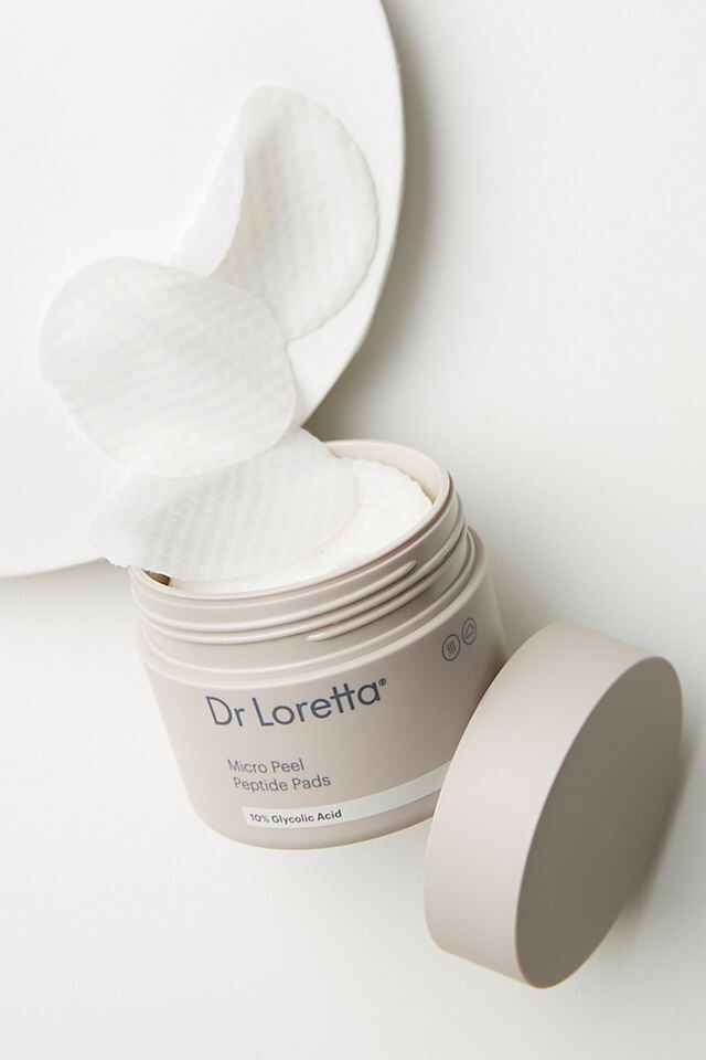 

Пептидные подушечки Dr. Loretta Micro Peel, розовый