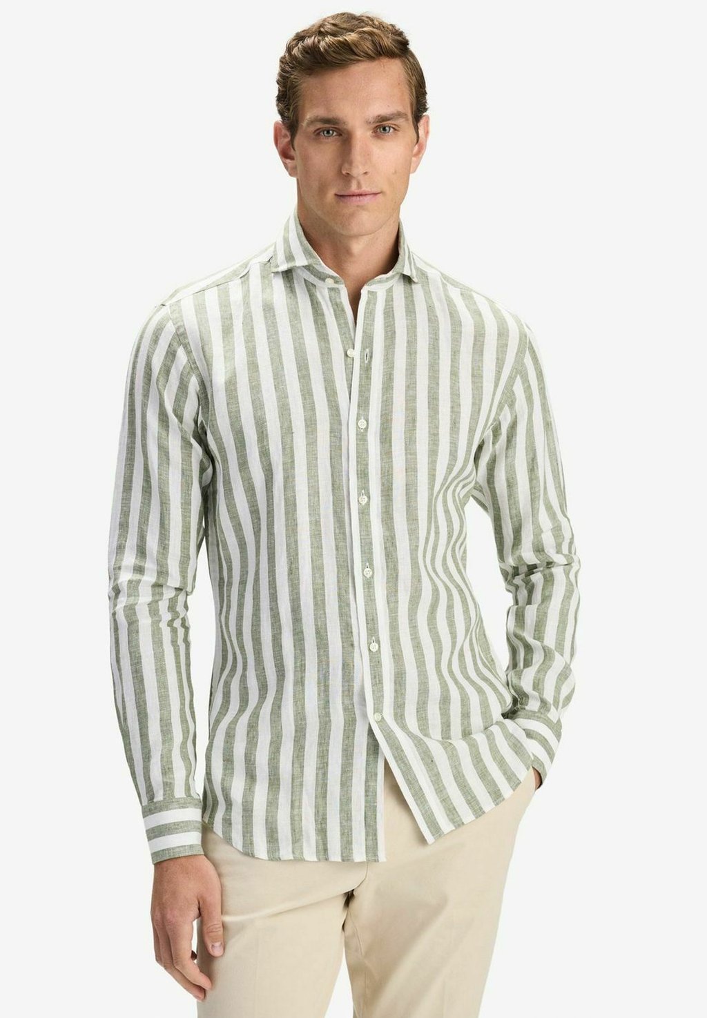 

Рубашка STRIPED John Henric, зеленый