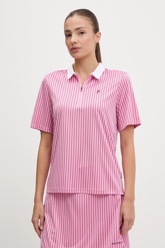 

Спортивная поло Peak Performance, розовый