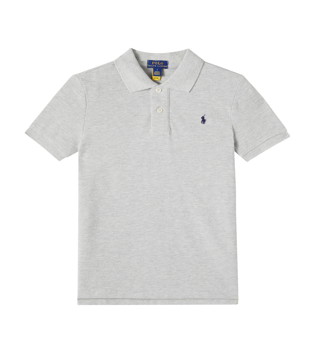 

Хлопковая пике-поло Polo Ralph Lauren Kids, New Grey Heather