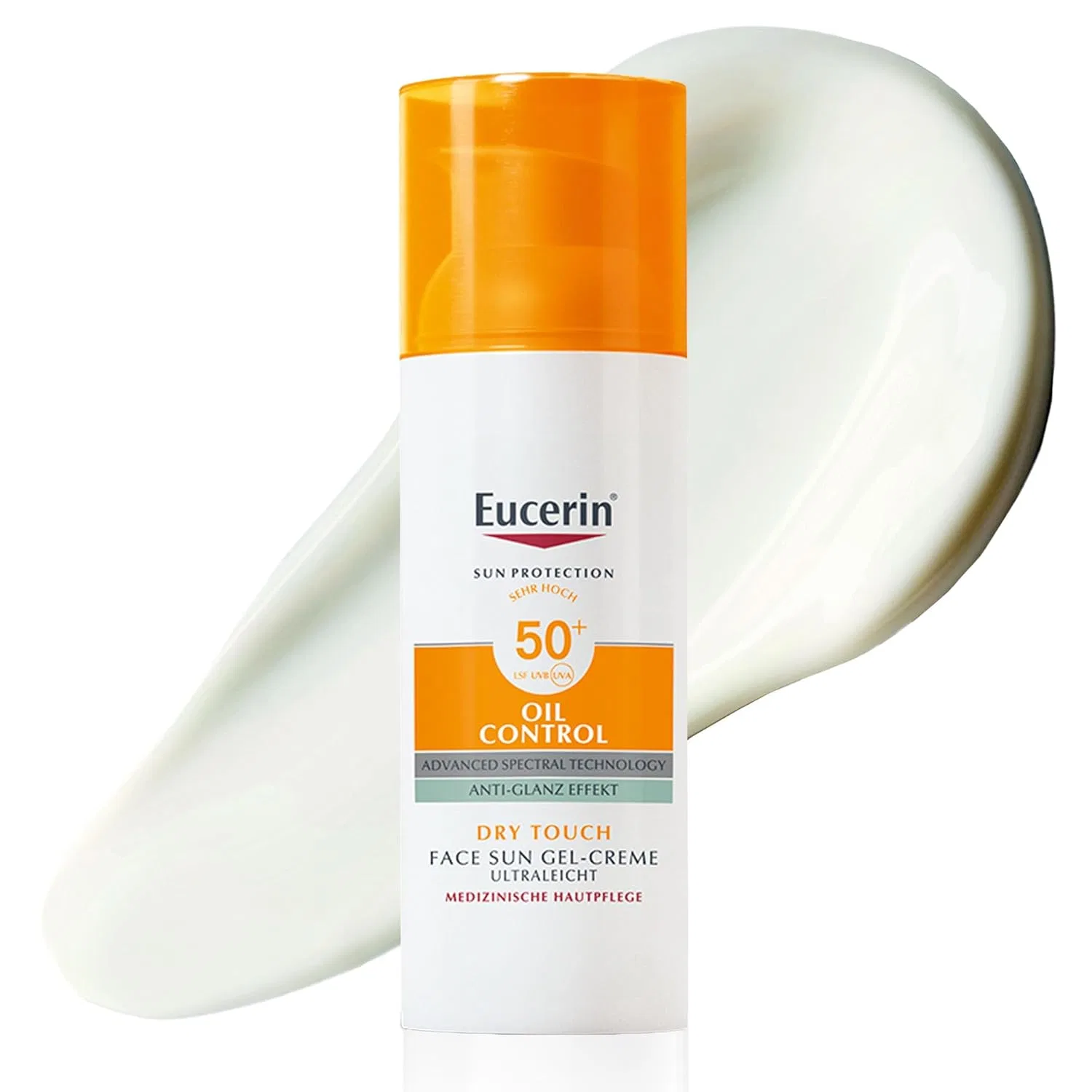 Солнцезащитный гель-крем для лица «Sun Gel Cream Oil Control» SPF 50+ от Eucerin Eucerin