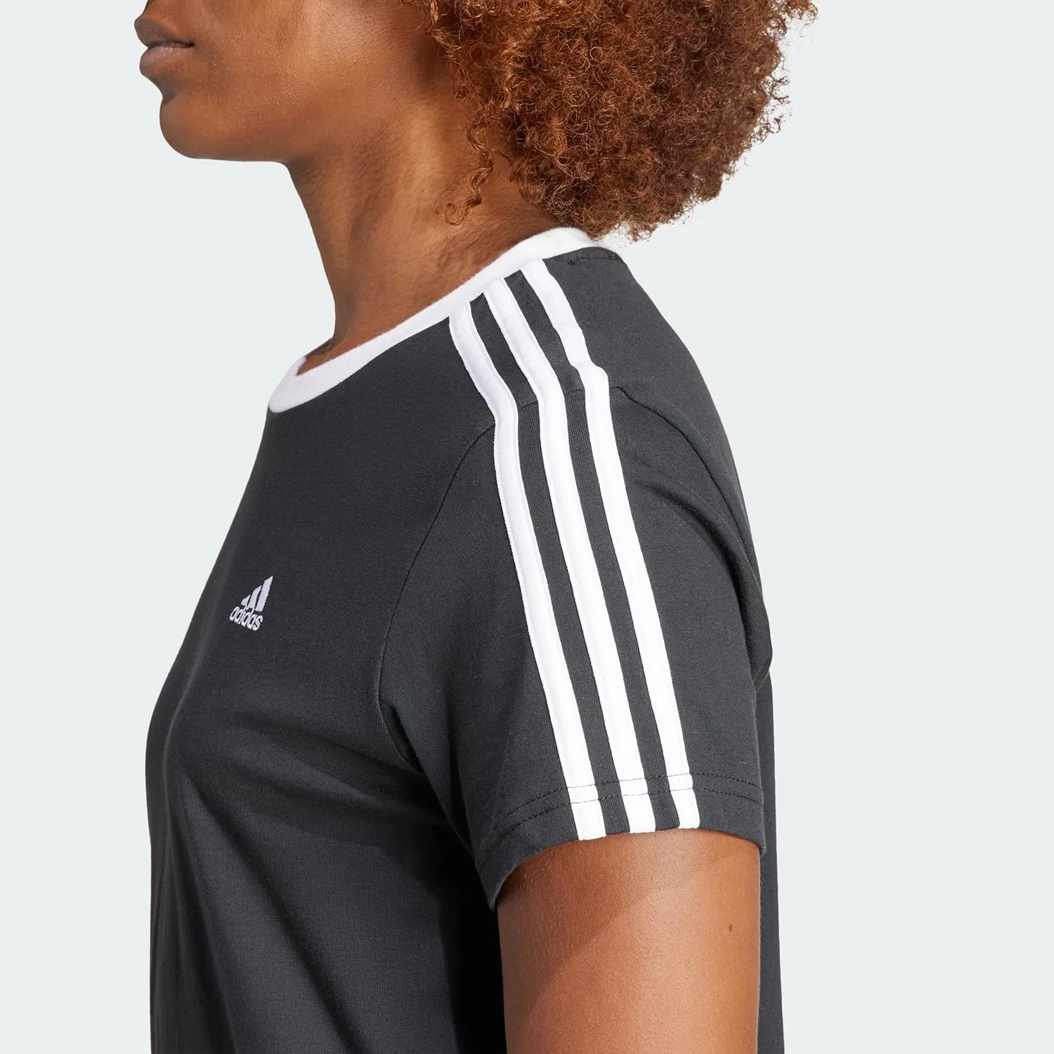 Футболка активная adidas, женская, Black/White — фото 3