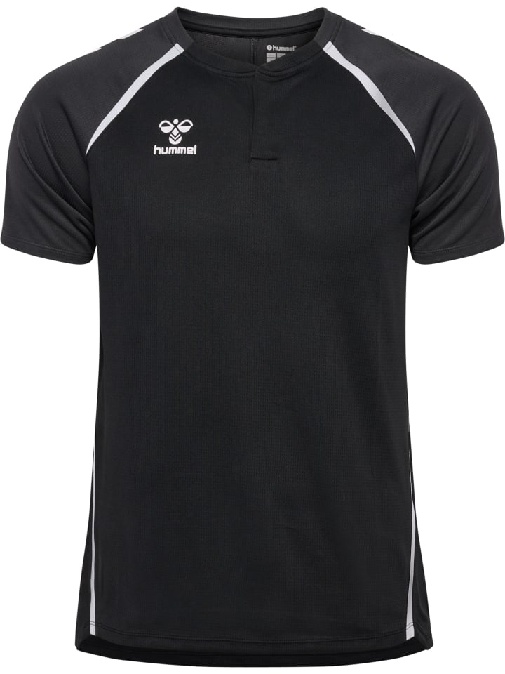 

Футболка поло Hummel, цвет black/asphalt
