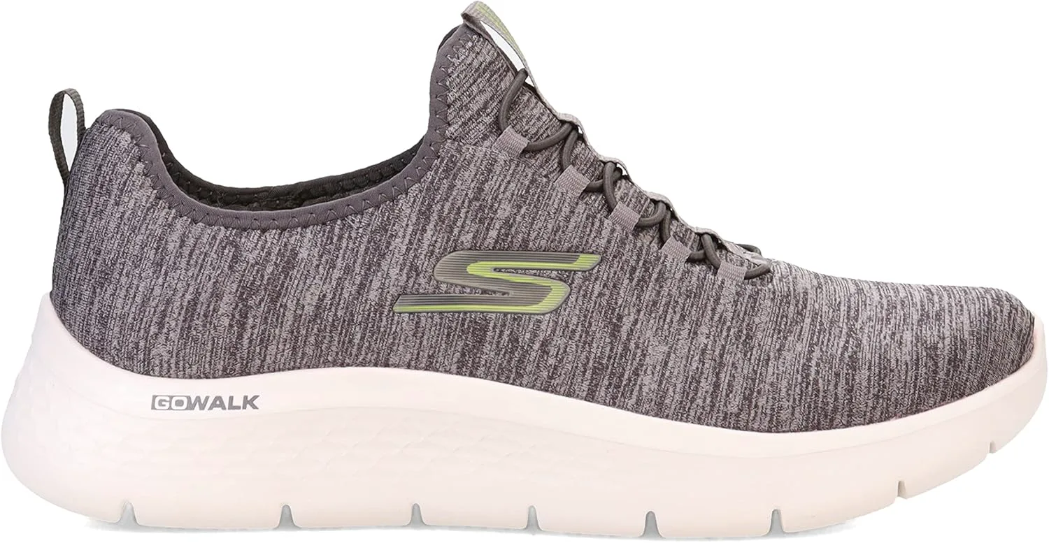 Мужские прогулочные кроссовки Skechers Gowalk Flex Ultra Slip-On, серый — фото 3