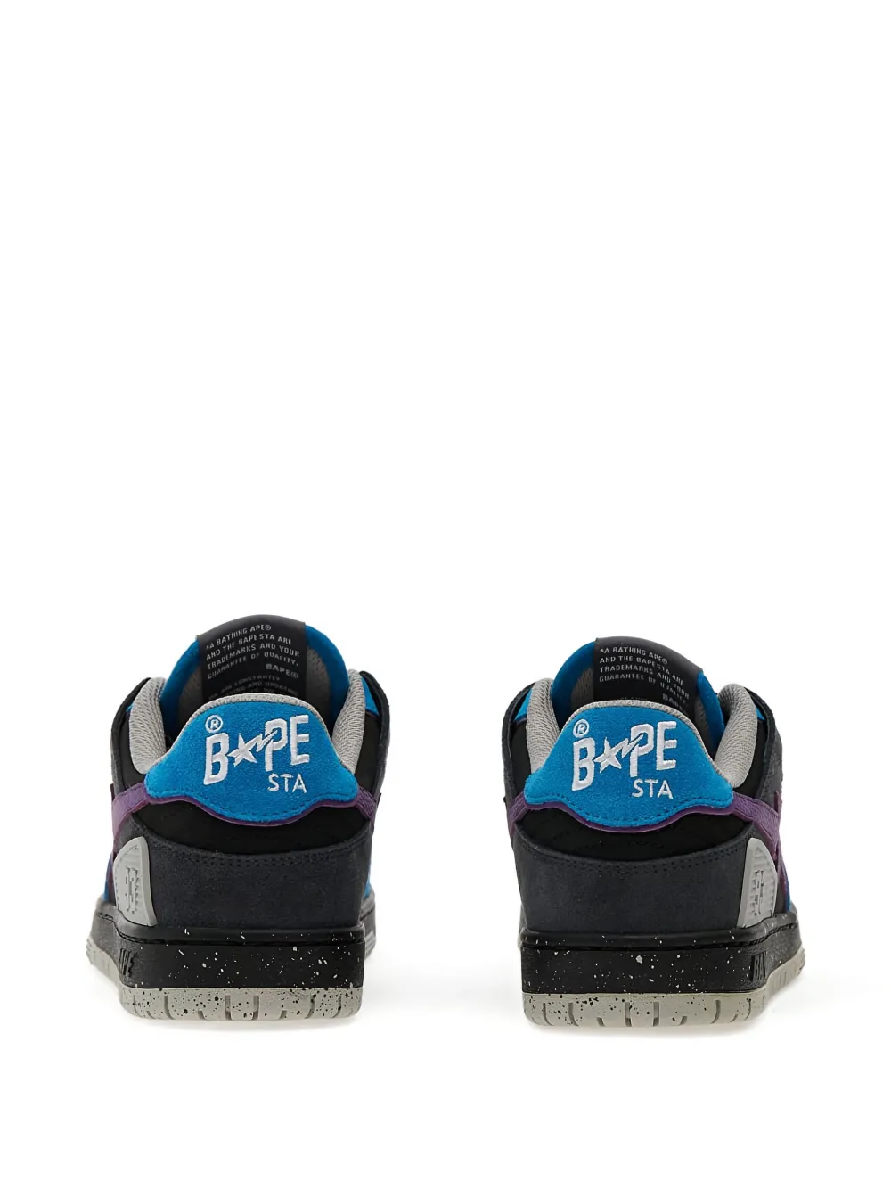 Кеды с аппликацией в виде звезды A Bathing Ape, синий — фото 3