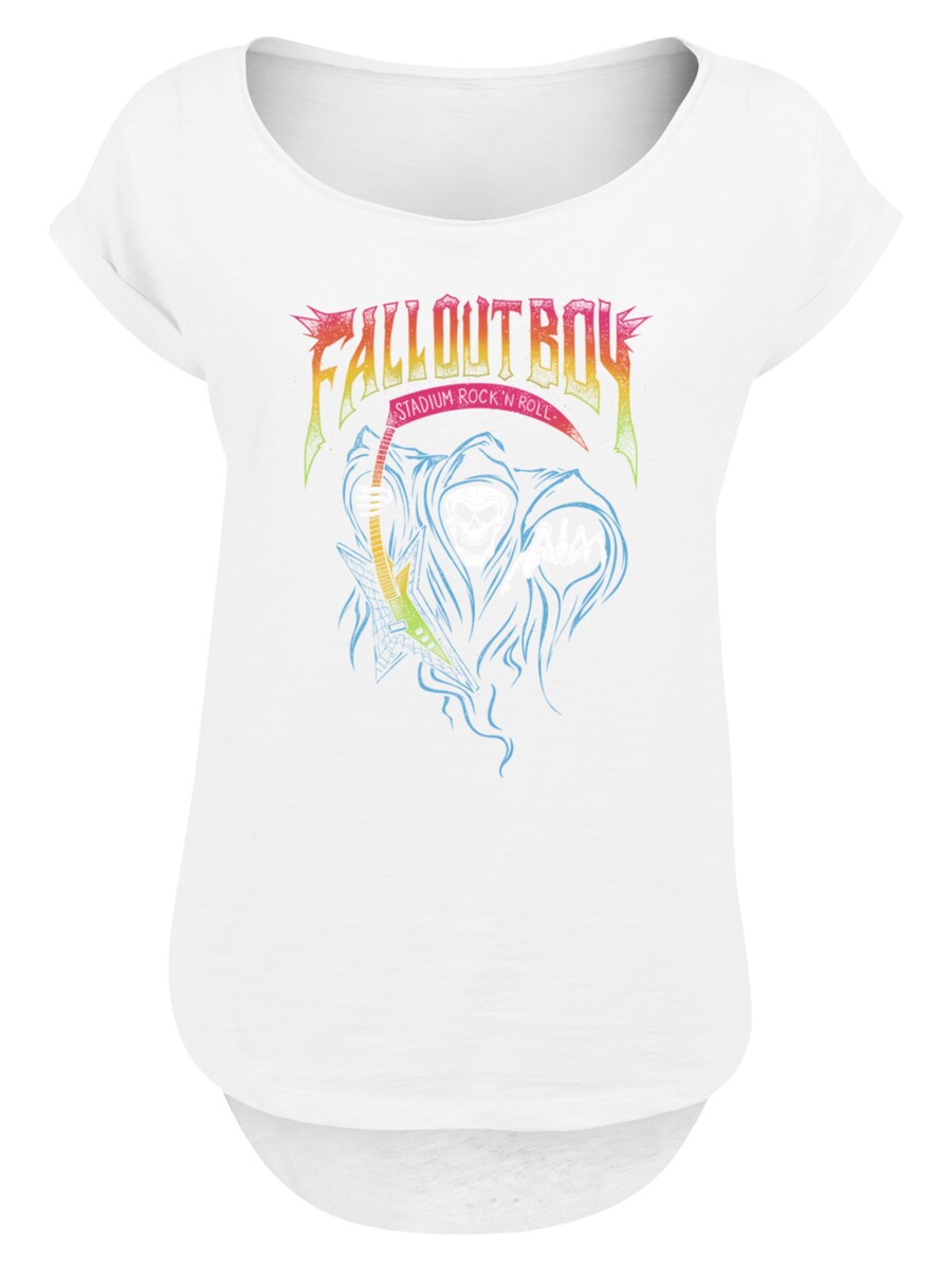 

Рубашка F4NT4STIC Fall Out Boy Rock And Roll Reaper, белый