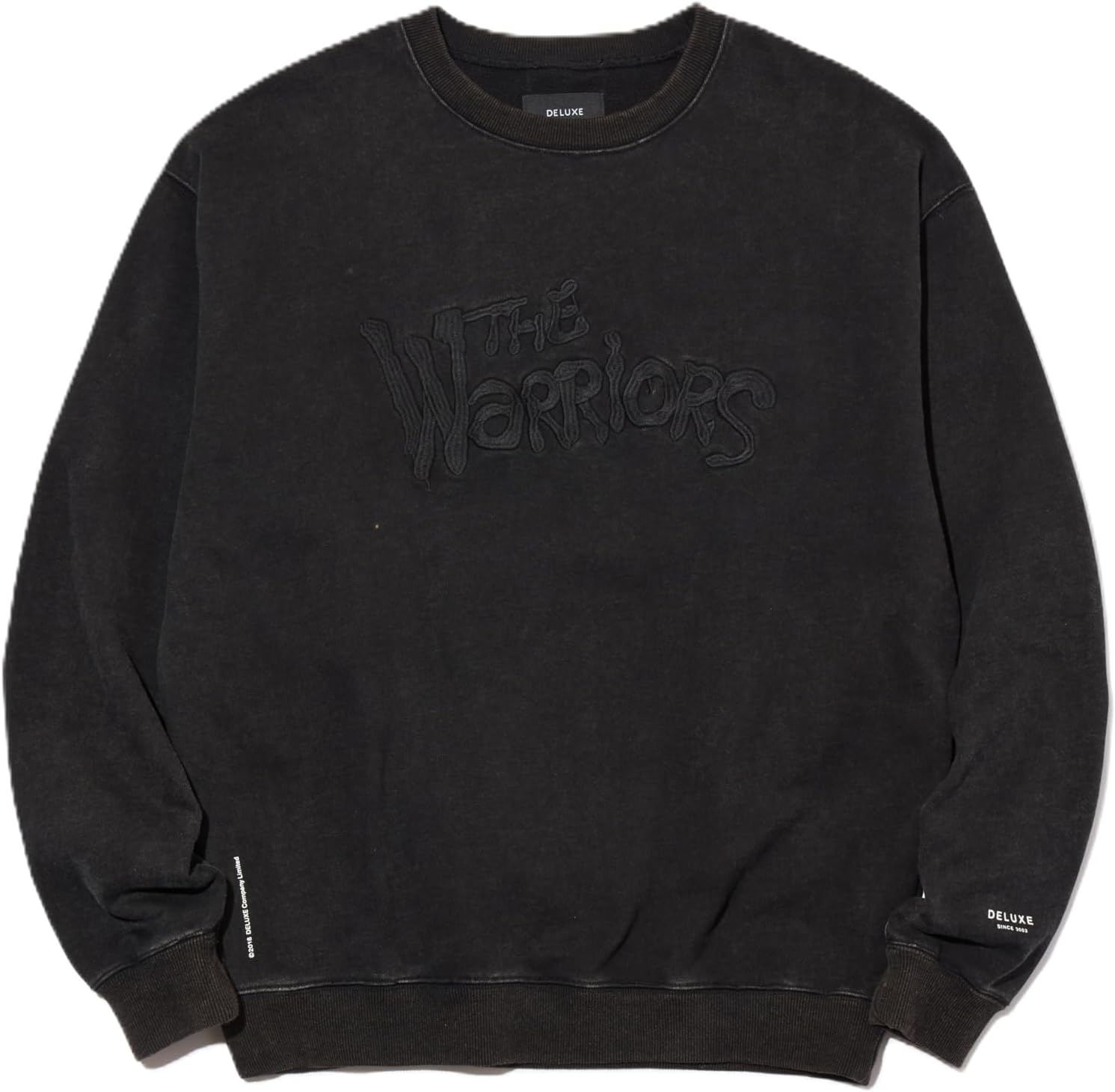 

Мужская толстовка DELUXE x THE Warriors Embroidery CREW, черный